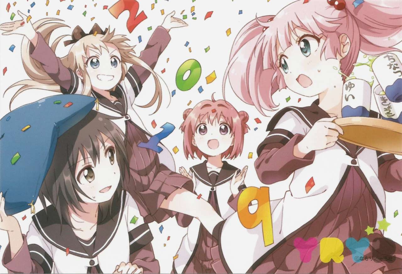 Yuru Yuri 2019 Calendar 0