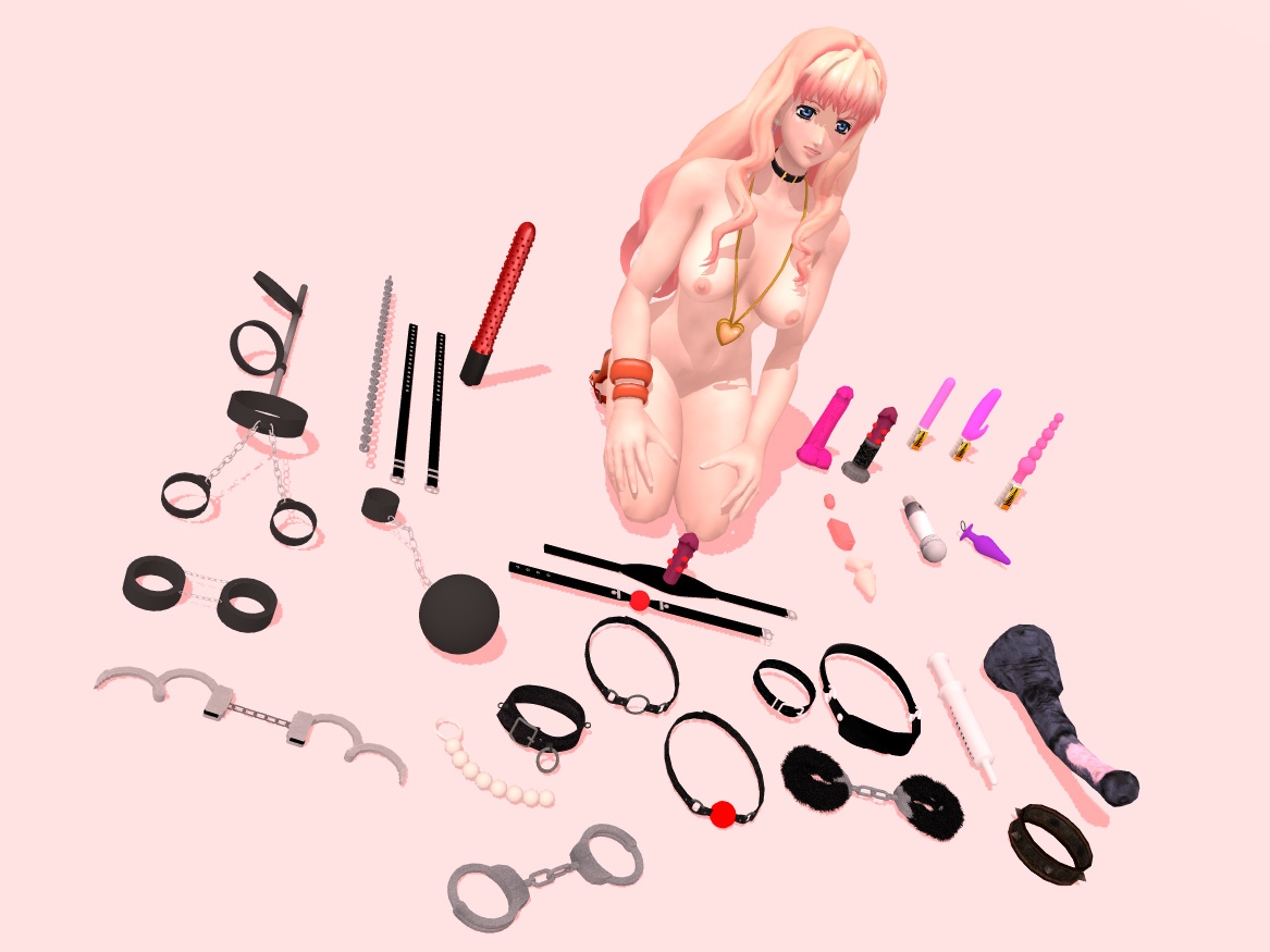 Sheryl Nome, it's playtime 3D model (updated) 19