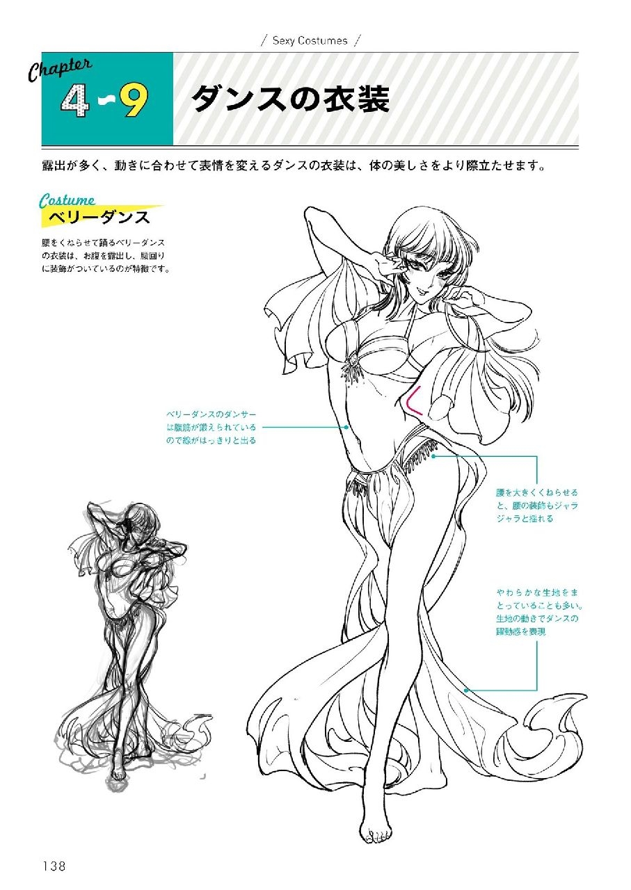 How to Draw Sexy Character Pose - Kyachi Tutorial Book 139