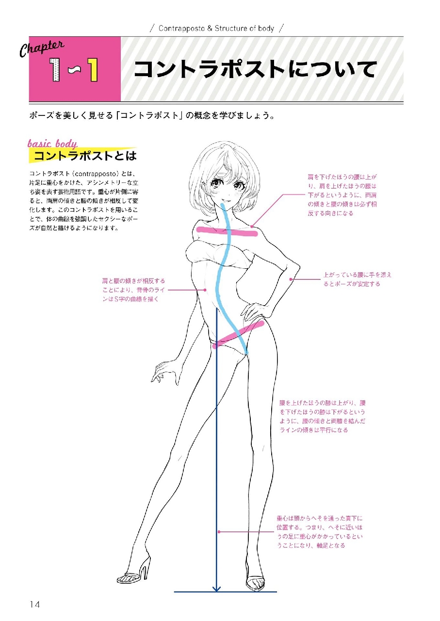 How to Draw Sexy Character Pose - Kyachi Tutorial Book 15