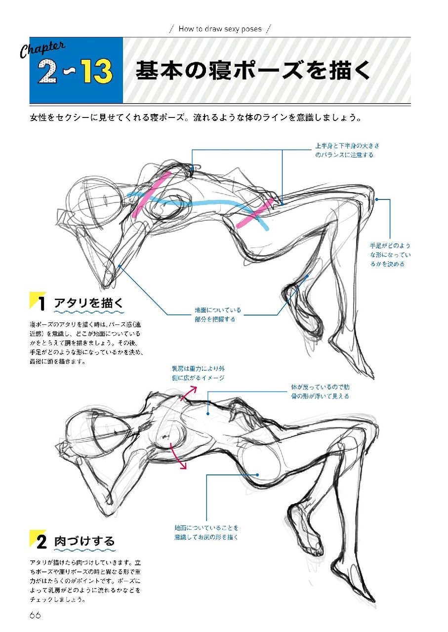 How to Draw Sexy Character Pose - Kyachi Tutorial Book 67