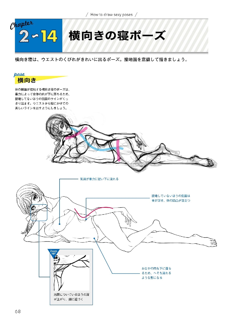 How to Draw Sexy Character Pose - Kyachi Tutorial Book 69
