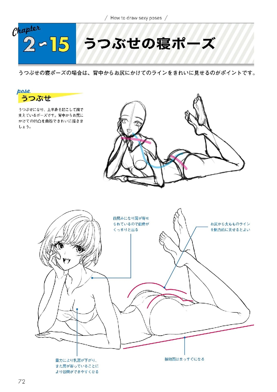 How to Draw Sexy Character Pose - Kyachi Tutorial Book 73
