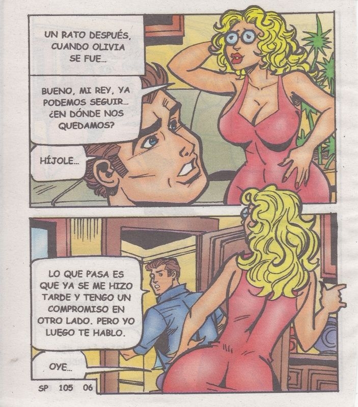 [XXX Mexican Comic] El Sofa del Placer 0105 [Uncensored] 7