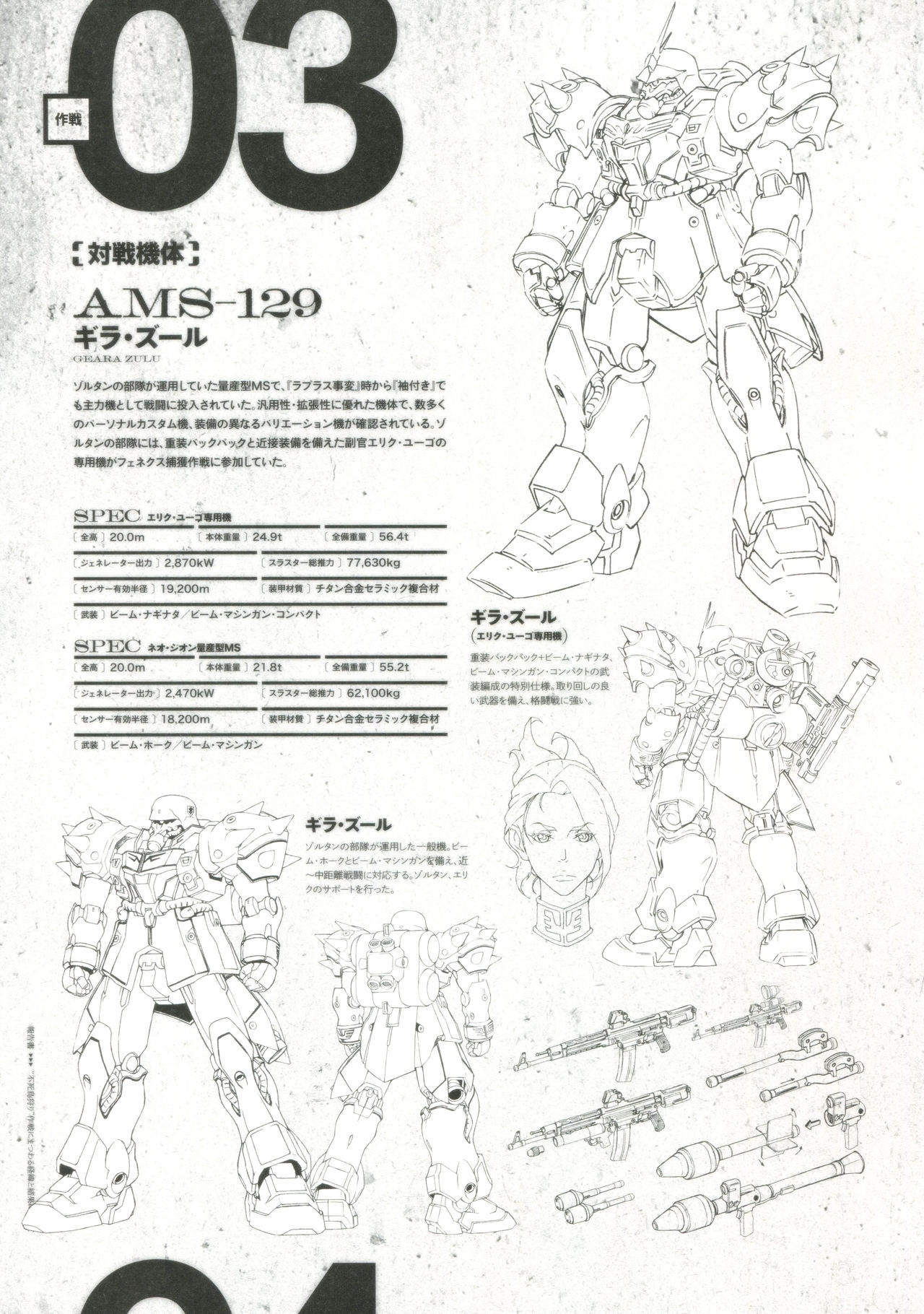 Mobile Suit Gundam Narrative Special Pamphlet -Final Report U.C.0097- 15