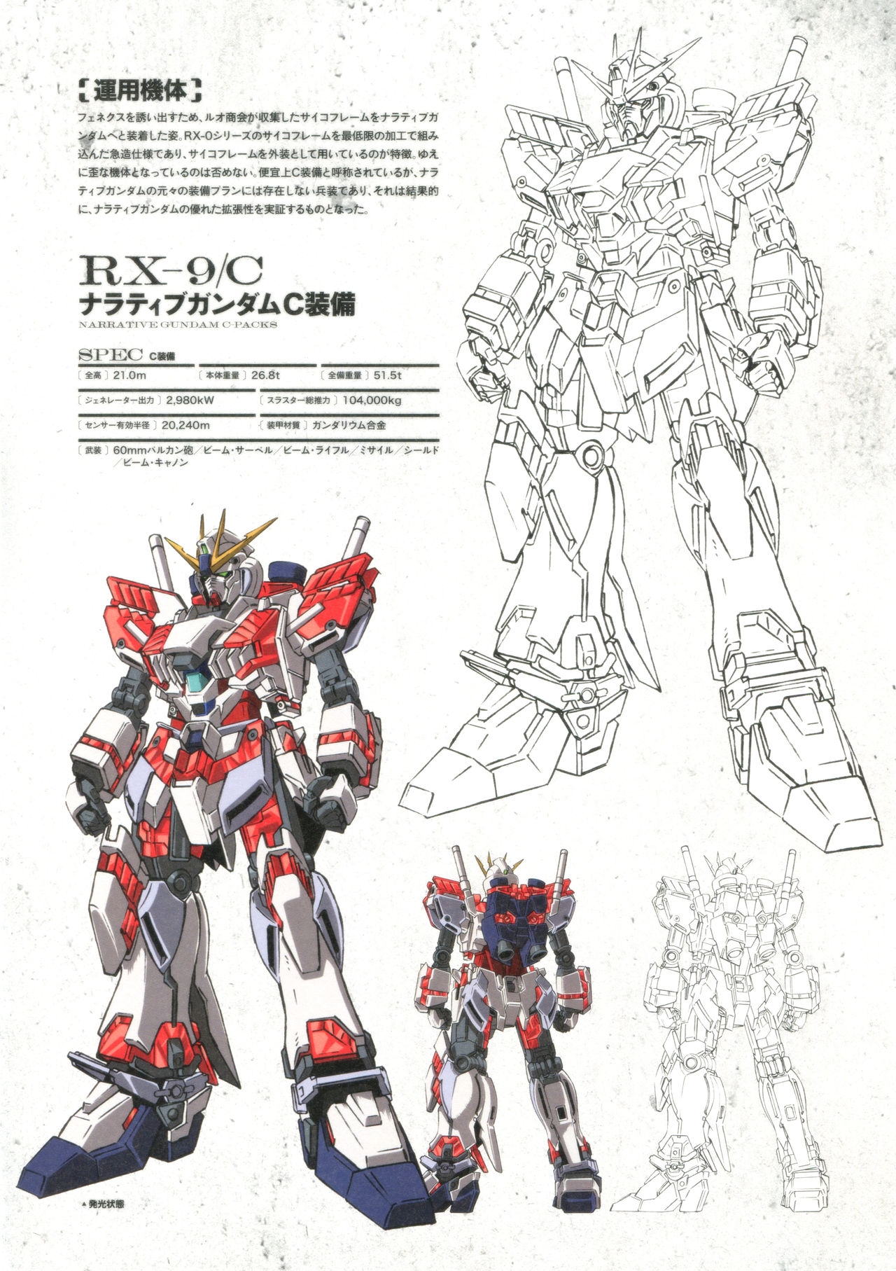 Mobile Suit Gundam Narrative Special Pamphlet -Final Report U.C.0097- 18