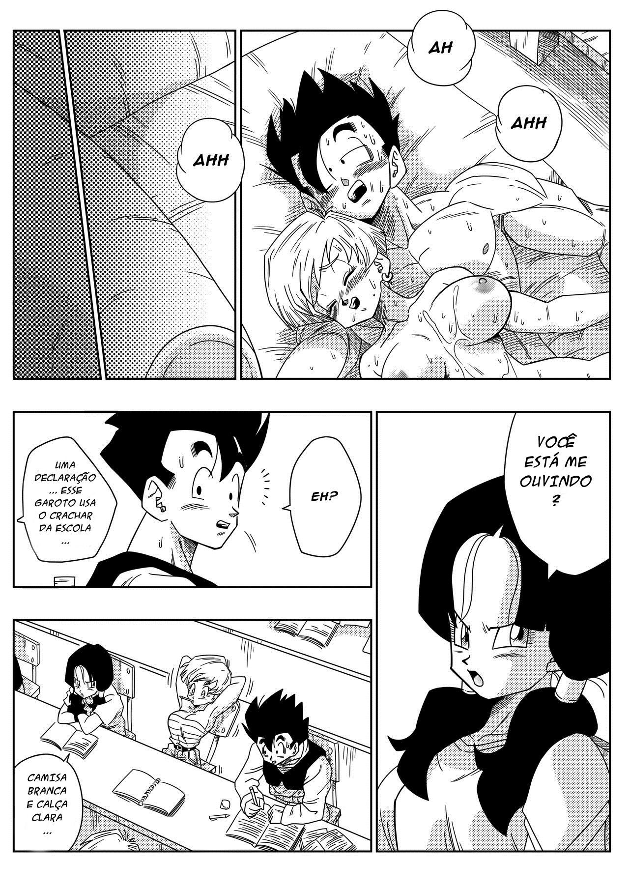 [Yamamoto] LOVE TRIANGLE Z - Gohan, Erasa to Deau (Dragon Ball Z) [Portuguese-BR] 24