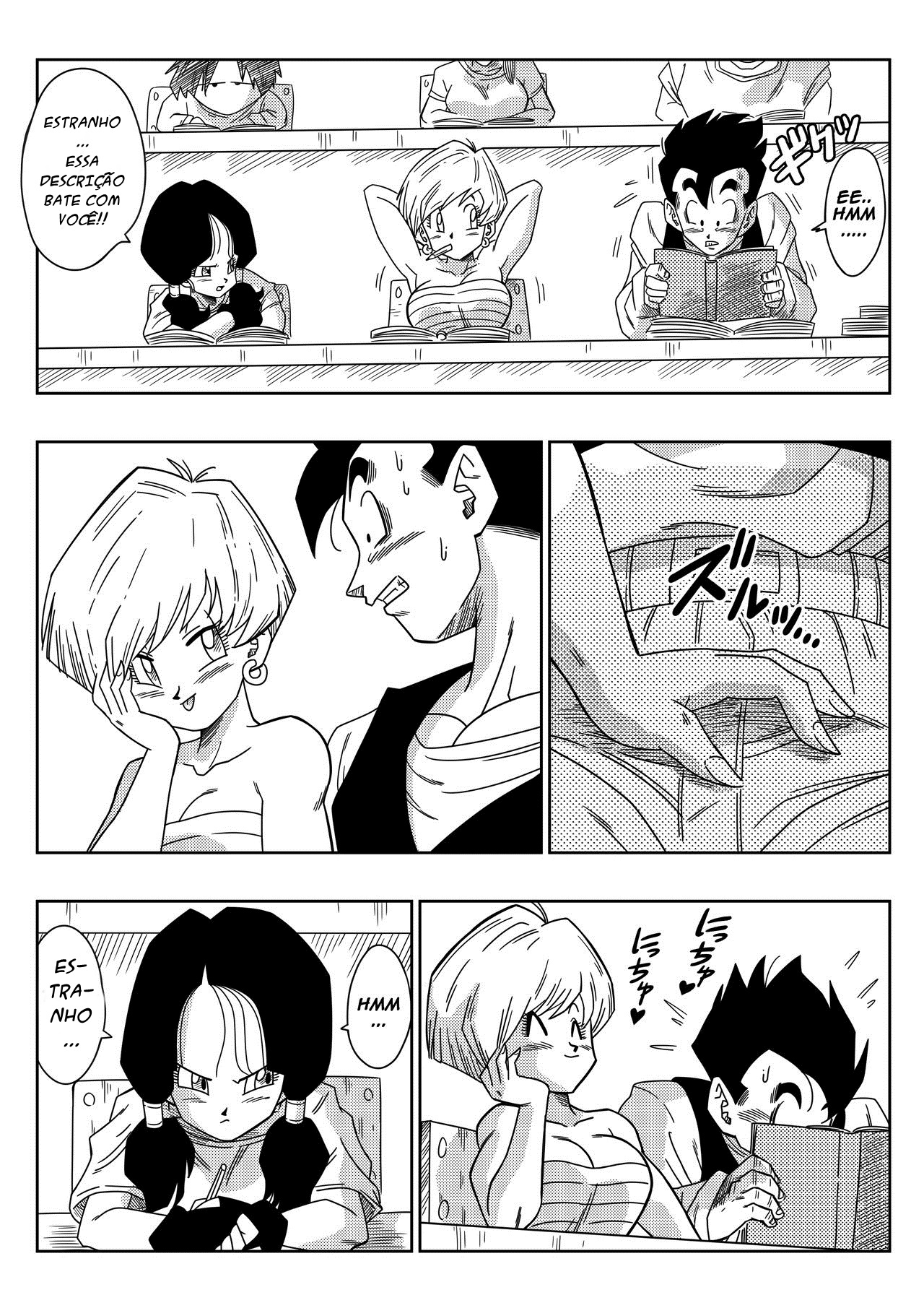 [Yamamoto] LOVE TRIANGLE Z - Gohan, Erasa to Deau (Dragon Ball Z) [Portuguese-BR] 25