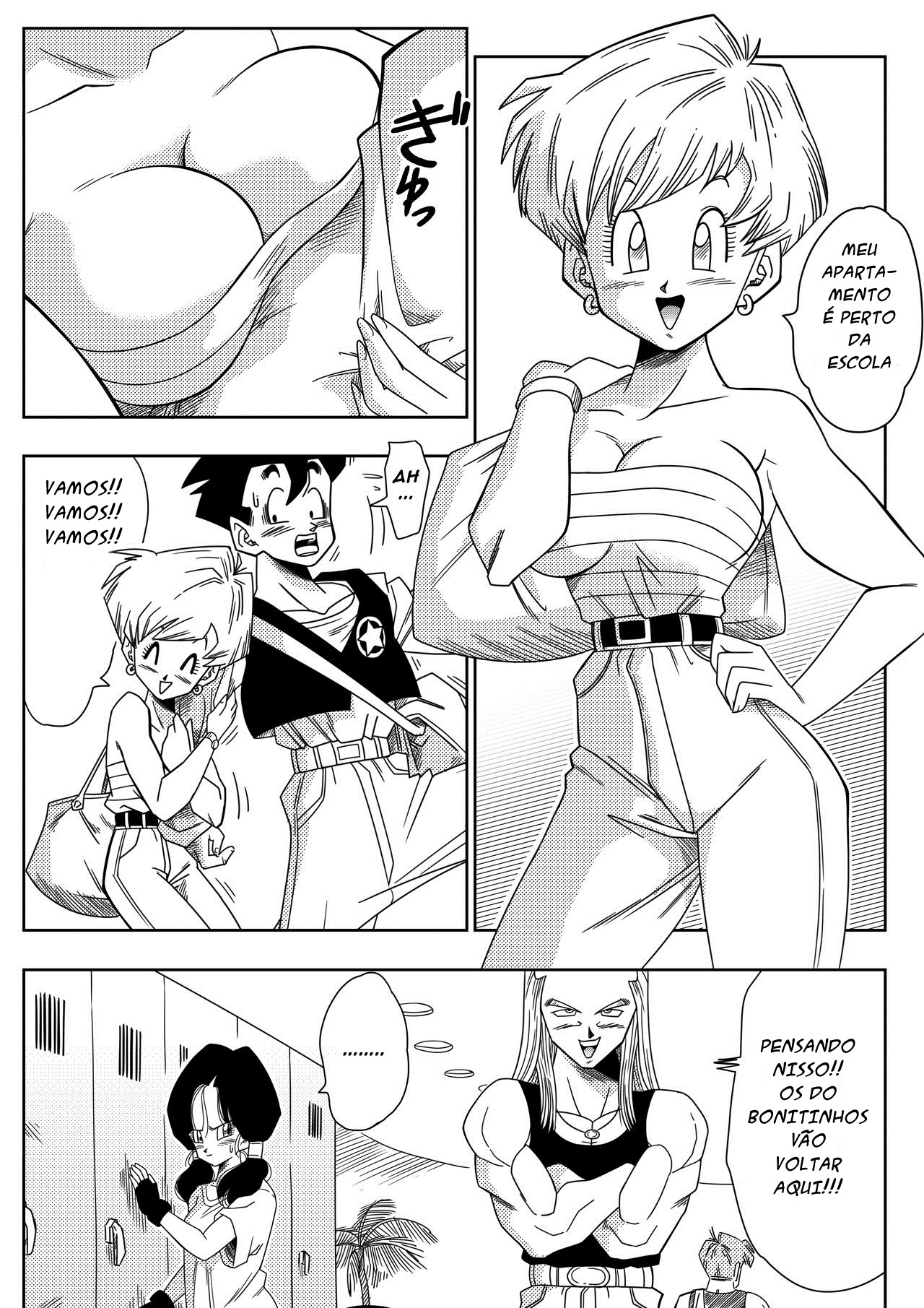 [Yamamoto] LOVE TRIANGLE Z - Gohan, Erasa to Deau (Dragon Ball Z) [Portuguese-BR] 3