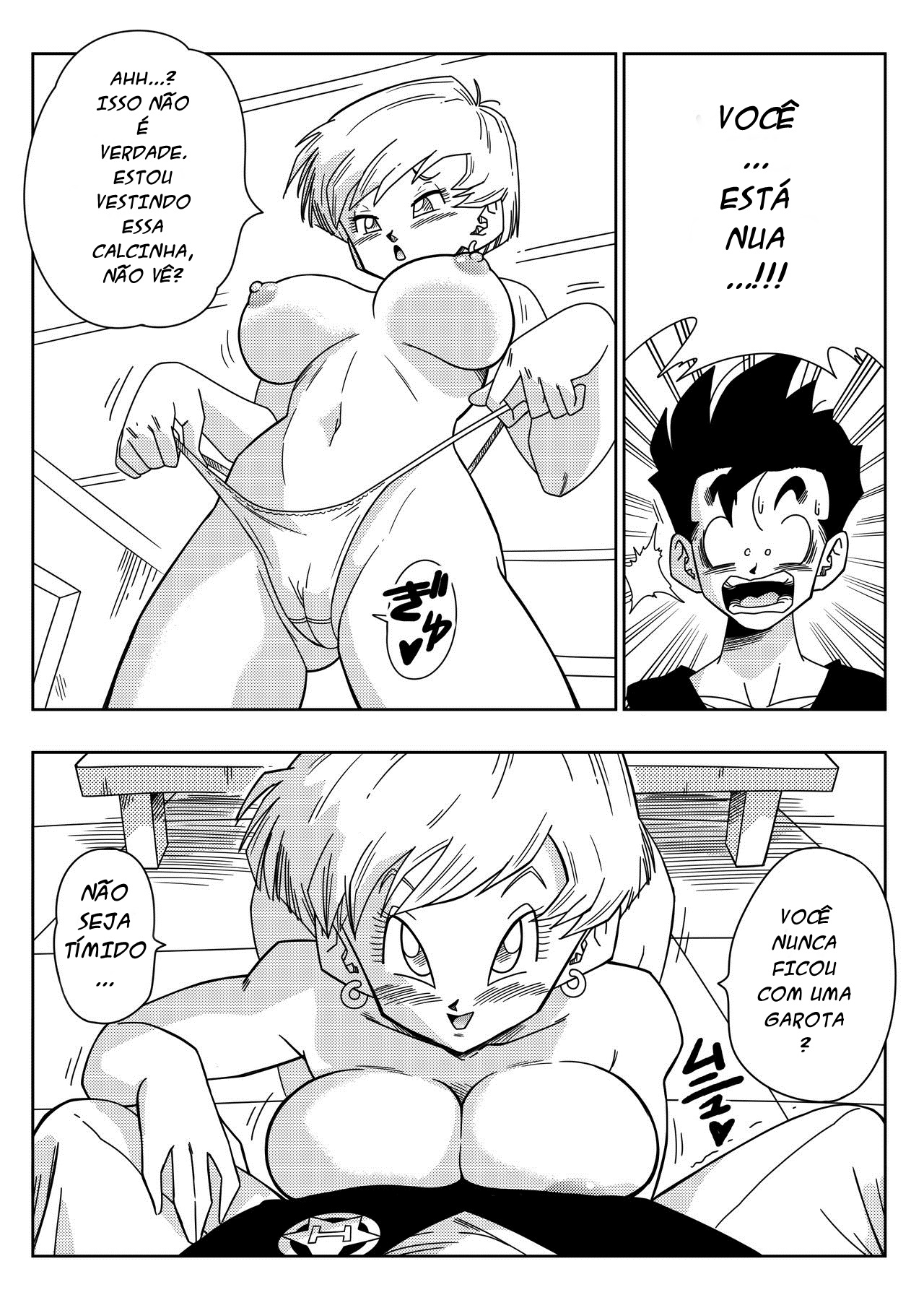 [Yamamoto] LOVE TRIANGLE Z - Gohan, Erasa to Deau (Dragon Ball Z) [Portuguese-BR] 7