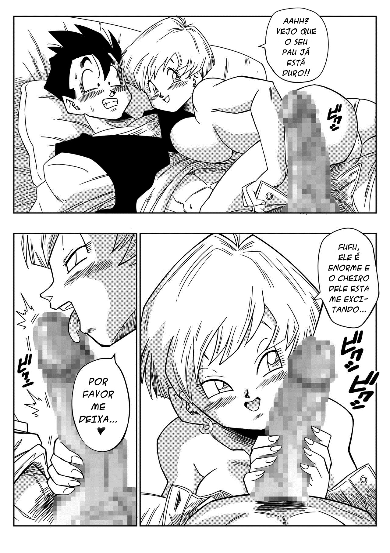 [Yamamoto] LOVE TRIANGLE Z - Gohan, Erasa to Deau (Dragon Ball Z) [Portuguese-BR] 8