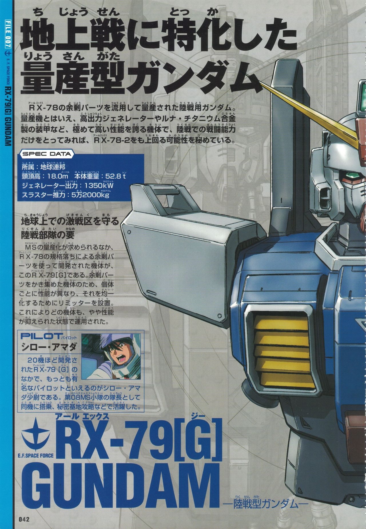 Mobile Suit Gundam - New Cross-Section Book - One Year War Edition 46