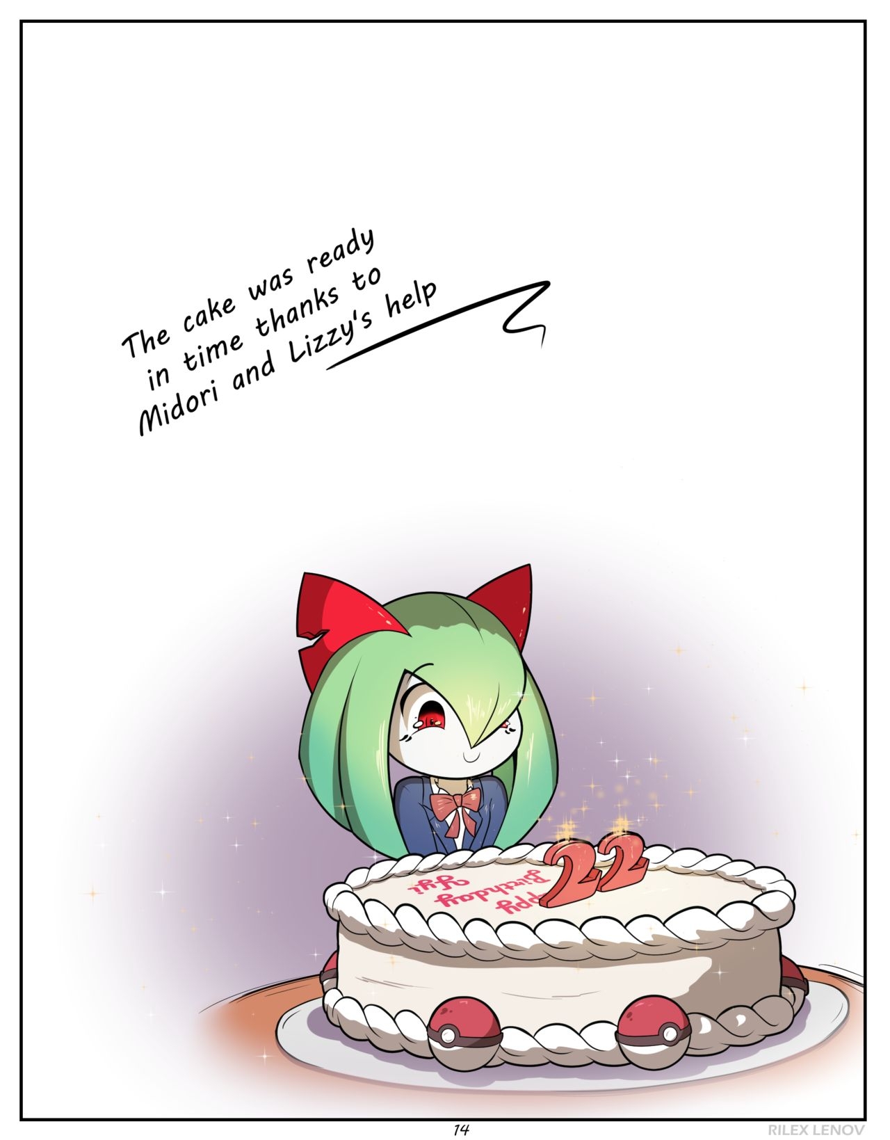 [RilexLenov] Birthday Cake (Pokemon) 14