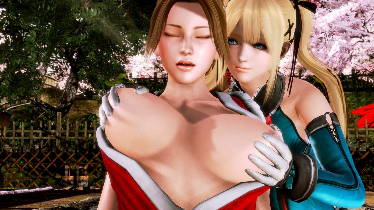 Welcome to DOA! Mai's submission to Marie's dominance! 9