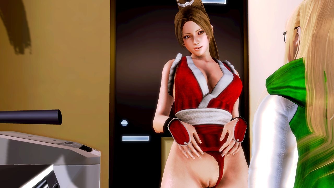 Welcome to DOA! Mai's submission to Marie's dominance! 125