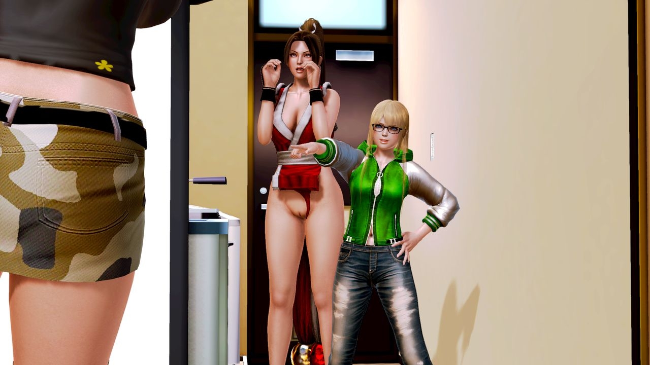 Welcome to DOA! Mai's submission to Marie's dominance! 127
