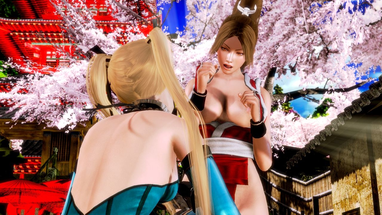 Welcome to DOA! Mai's submission to Marie's dominance! 12