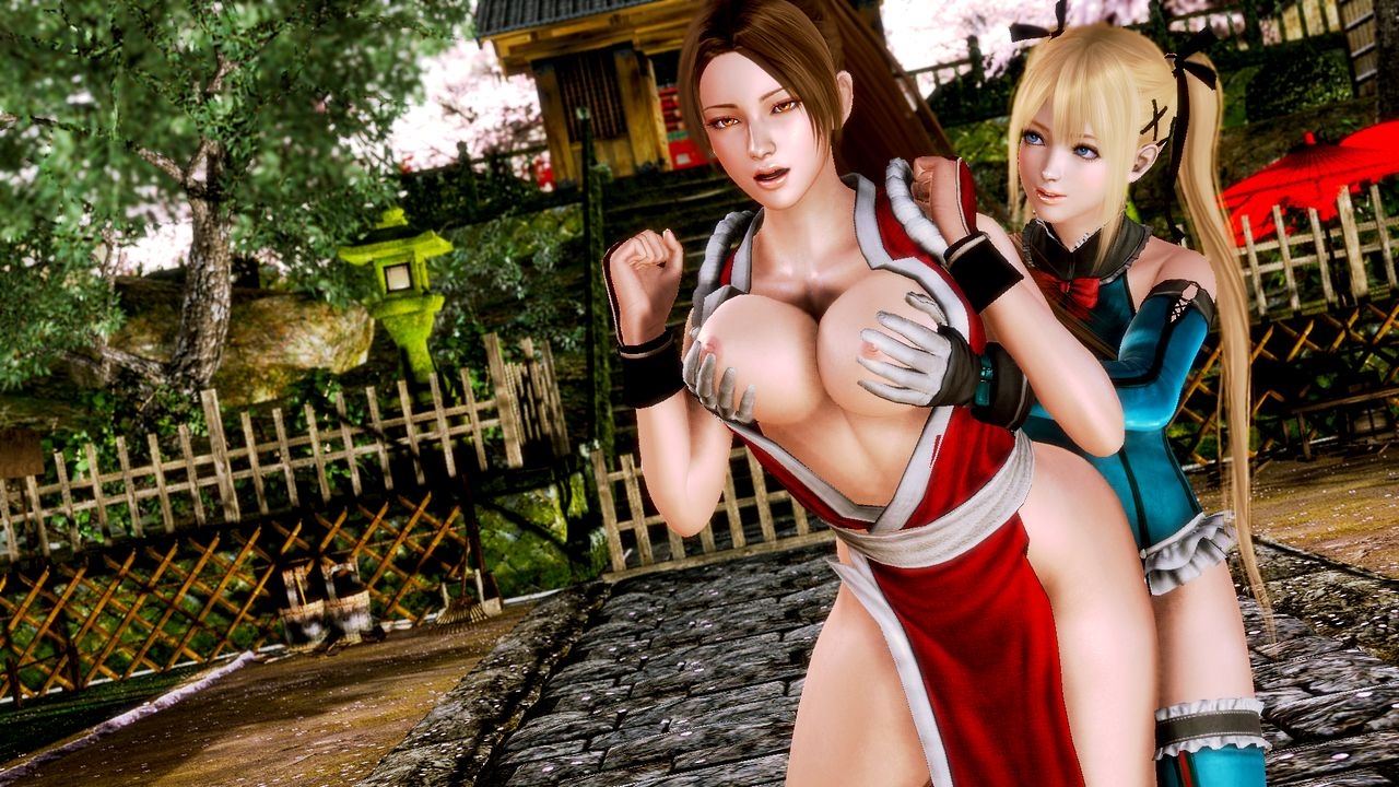 Welcome to DOA! Mai's submission to Marie's dominance! 4