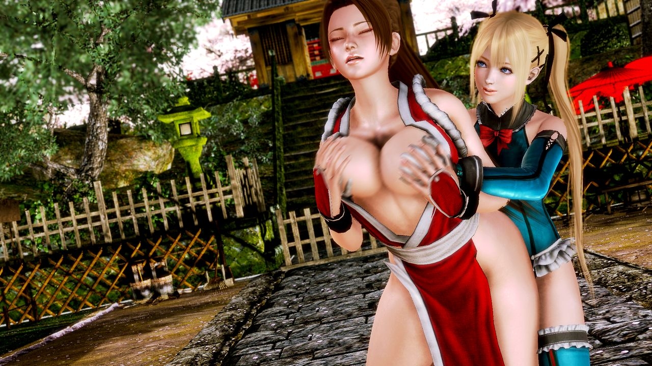 Welcome to DOA! Mai's submission to Marie's dominance! 5