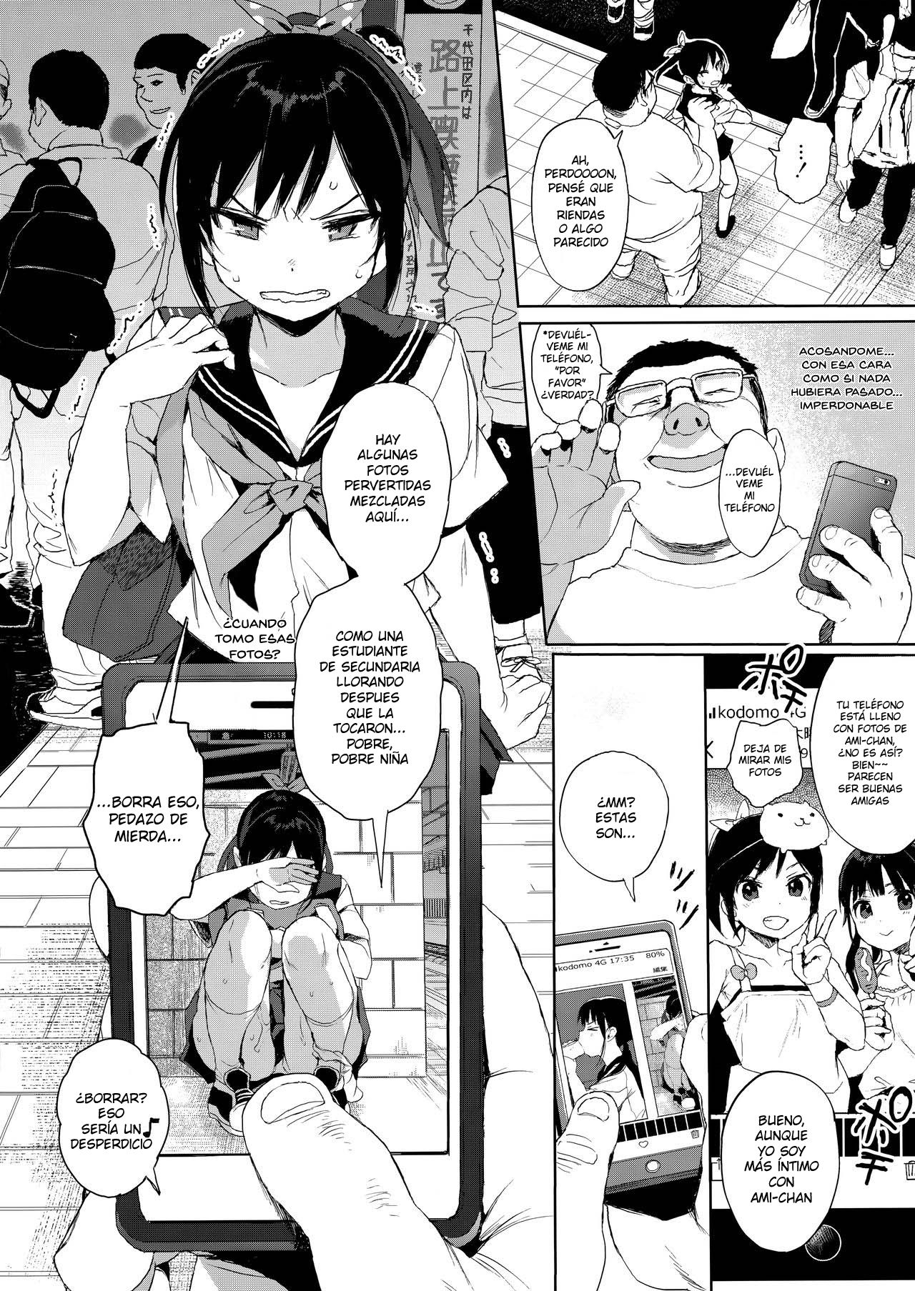 (C95) [micro page (Kuromotokun)] JC Chikan de Seikyouiku 2 + JC no Omake | Abusando de un estudiante de secundaria para educación sexual 2 [Spanish] [NekoCreme] 2