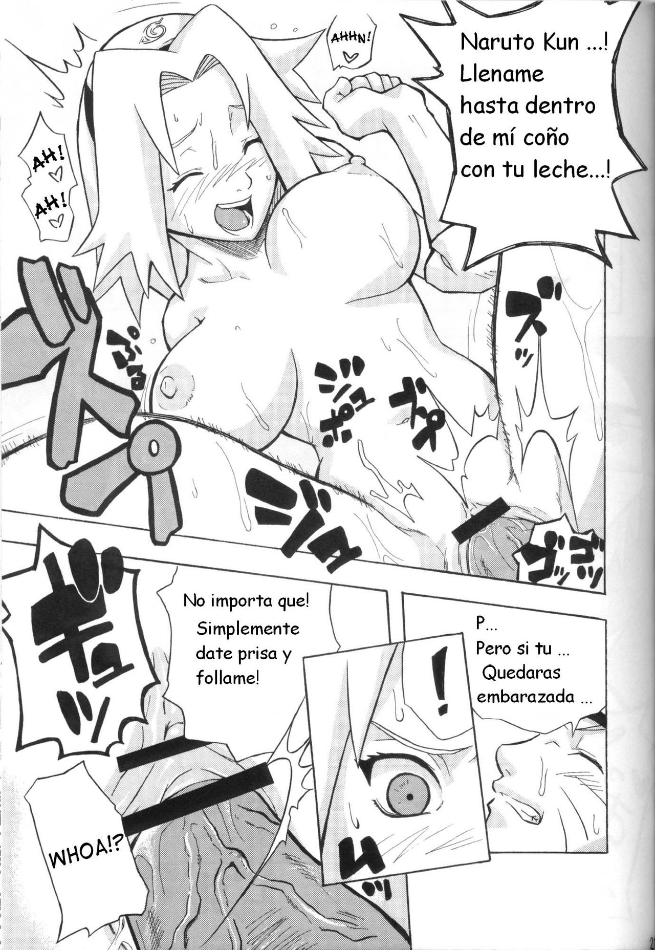 (C70) [Karakishi Youhei-dan Shinga (Kanenomori Sentarou, Sahara Wataru)] Toushatei (Naruto) [Spanish] [Iori1600] 19