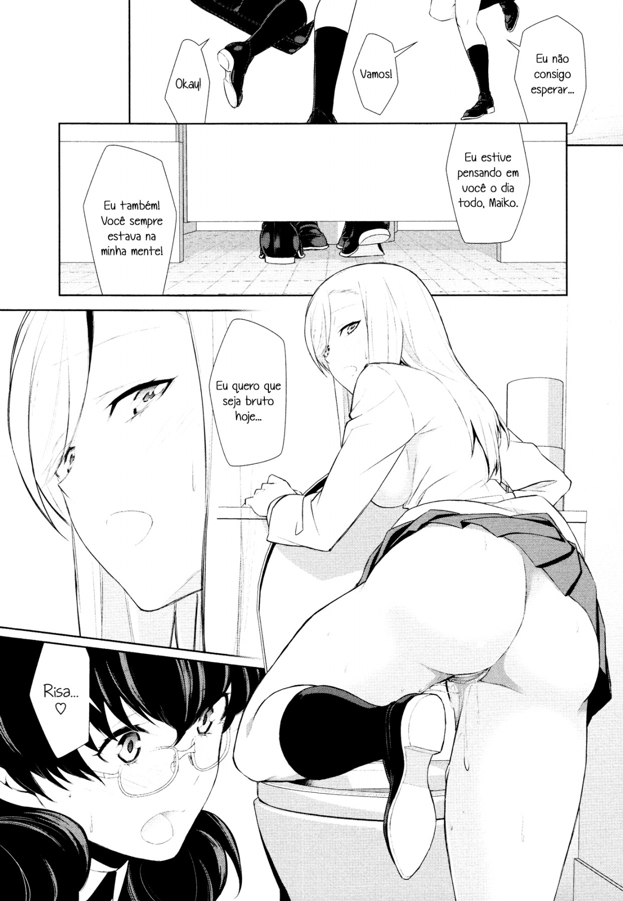 [Comaku] Watashi no Shumi tte Hen desu ka? |  Meu hobby é estranho? Ch. 3 (L -Ladies & Girls Love- 06) [Portuguese-BR] [HentaiZisse] 22