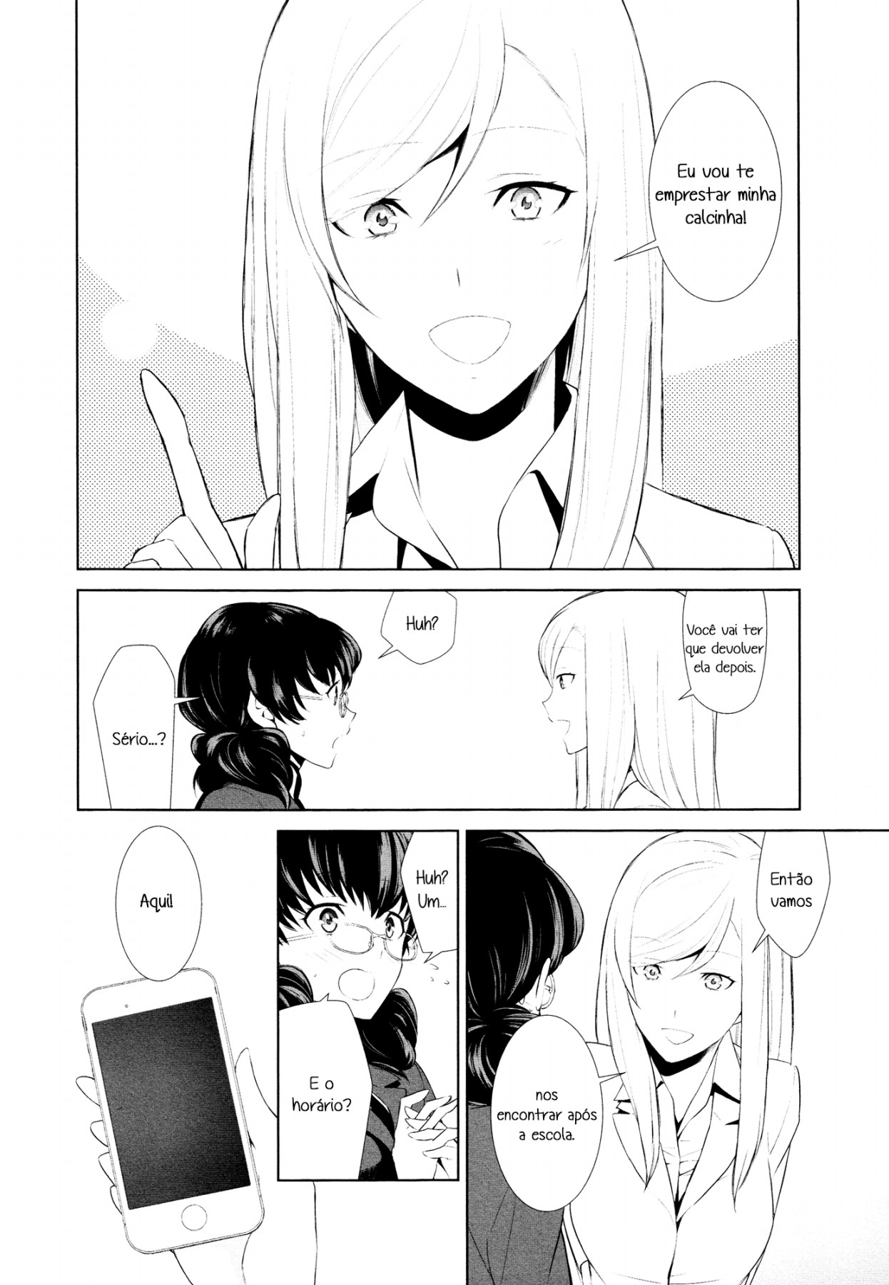 [Comaku] Watashi no Shumi tte Hen desu ka? |  Meu hobby é estranho? Ch. 3 (L -Ladies & Girls Love- 06) [Portuguese-BR] [HentaiZisse] 3