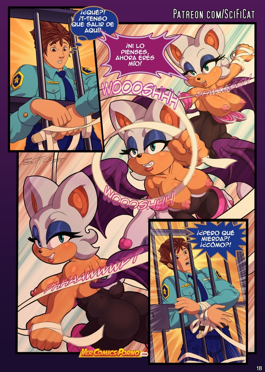 [SciFiCat] La Noche de la Murcielago Blanco (Sonic The Hedgehog) [Spanish] [Ongoing] 17