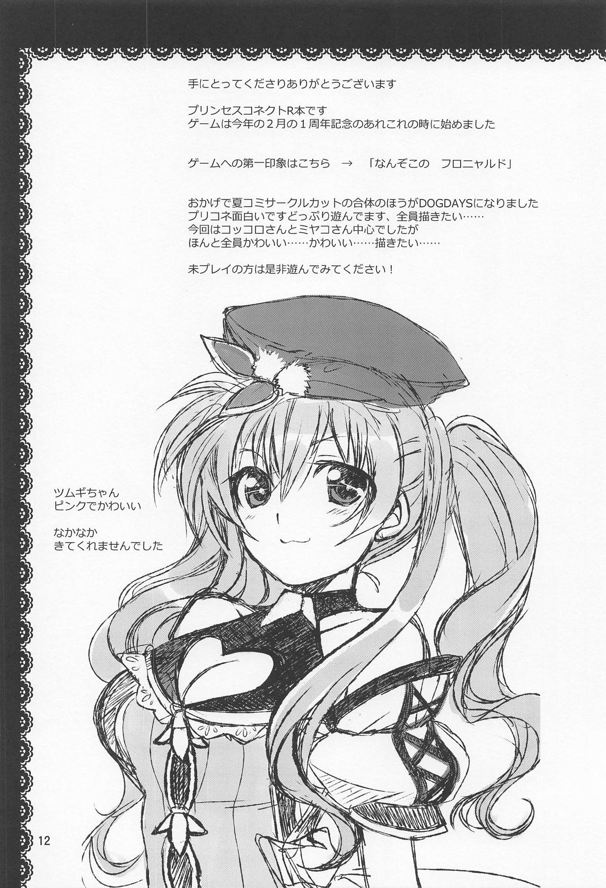 (SC2019 Summer) [PLUM (Kanna)] Aruji-sama ni Naisho no Memory Piece (Princess Connect! Re:Dive) 10