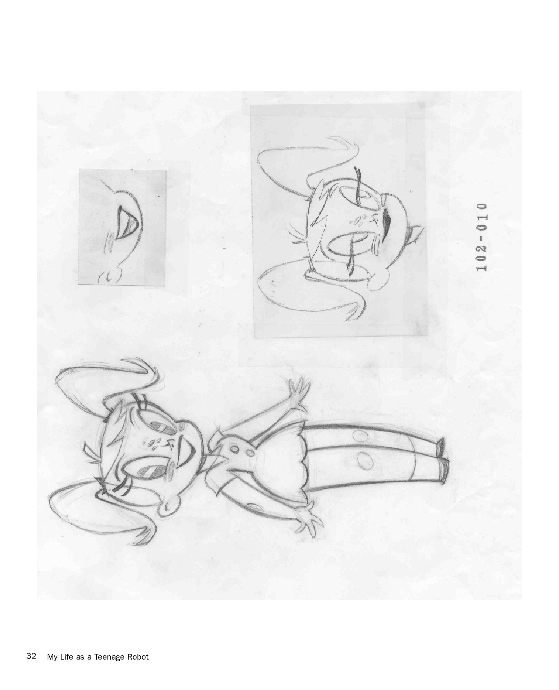 The MLaaTR Sketchbook by the artists from My Life as a Teenage Robot [1st Edition 2004] 30