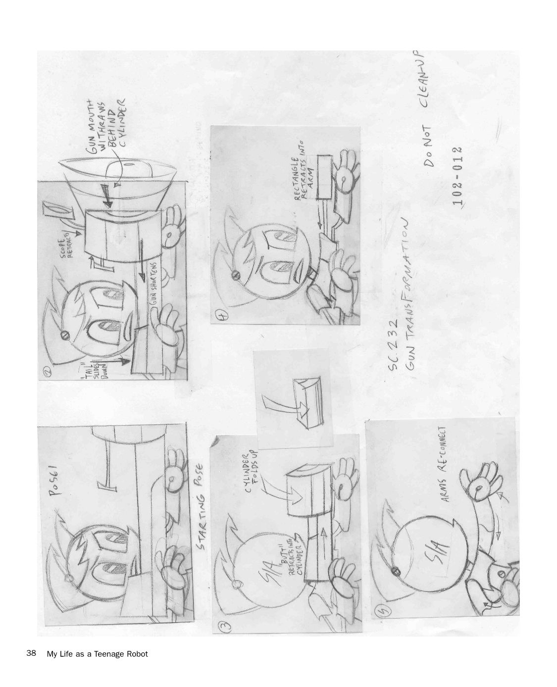The MLaaTR Sketchbook by the artists from My Life as a Teenage Robot [1st Edition 2004] 36