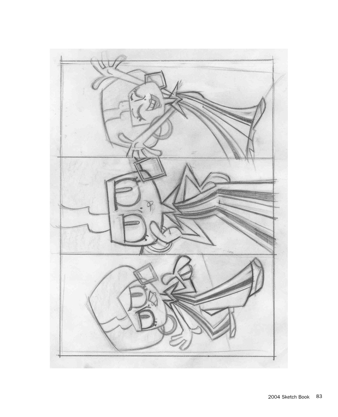 The MLaaTR Sketchbook by the artists from My Life as a Teenage Robot [1st Edition 2004] 81