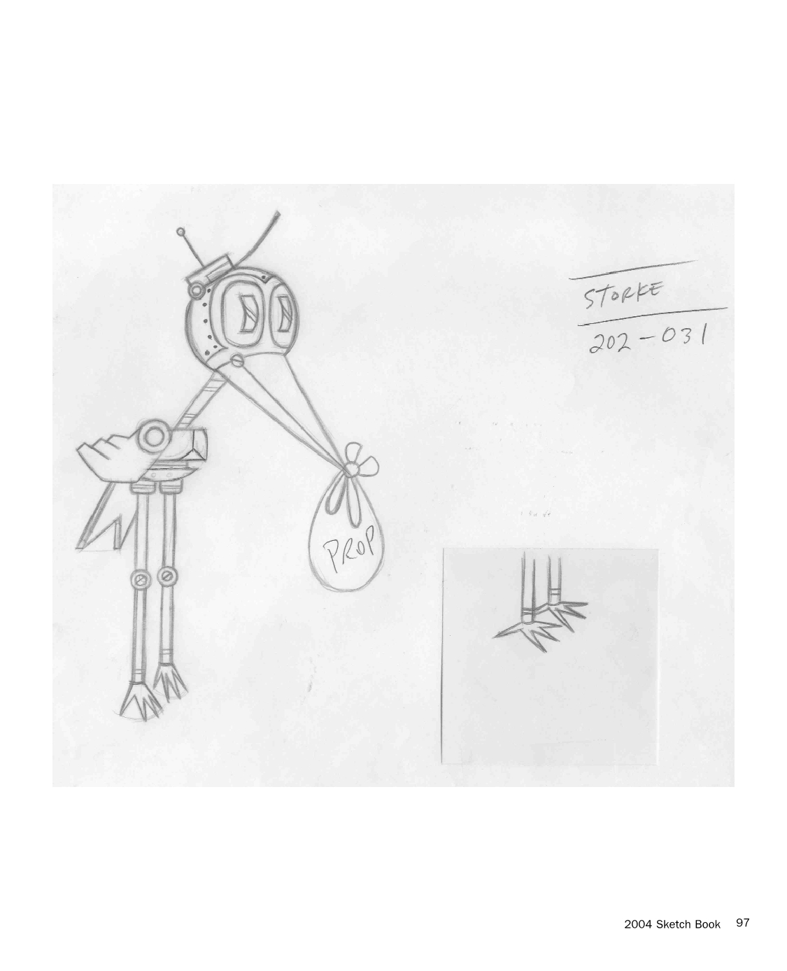 The MLaaTR Sketchbook by the artists from My Life as a Teenage Robot [1st Edition 2004] 95