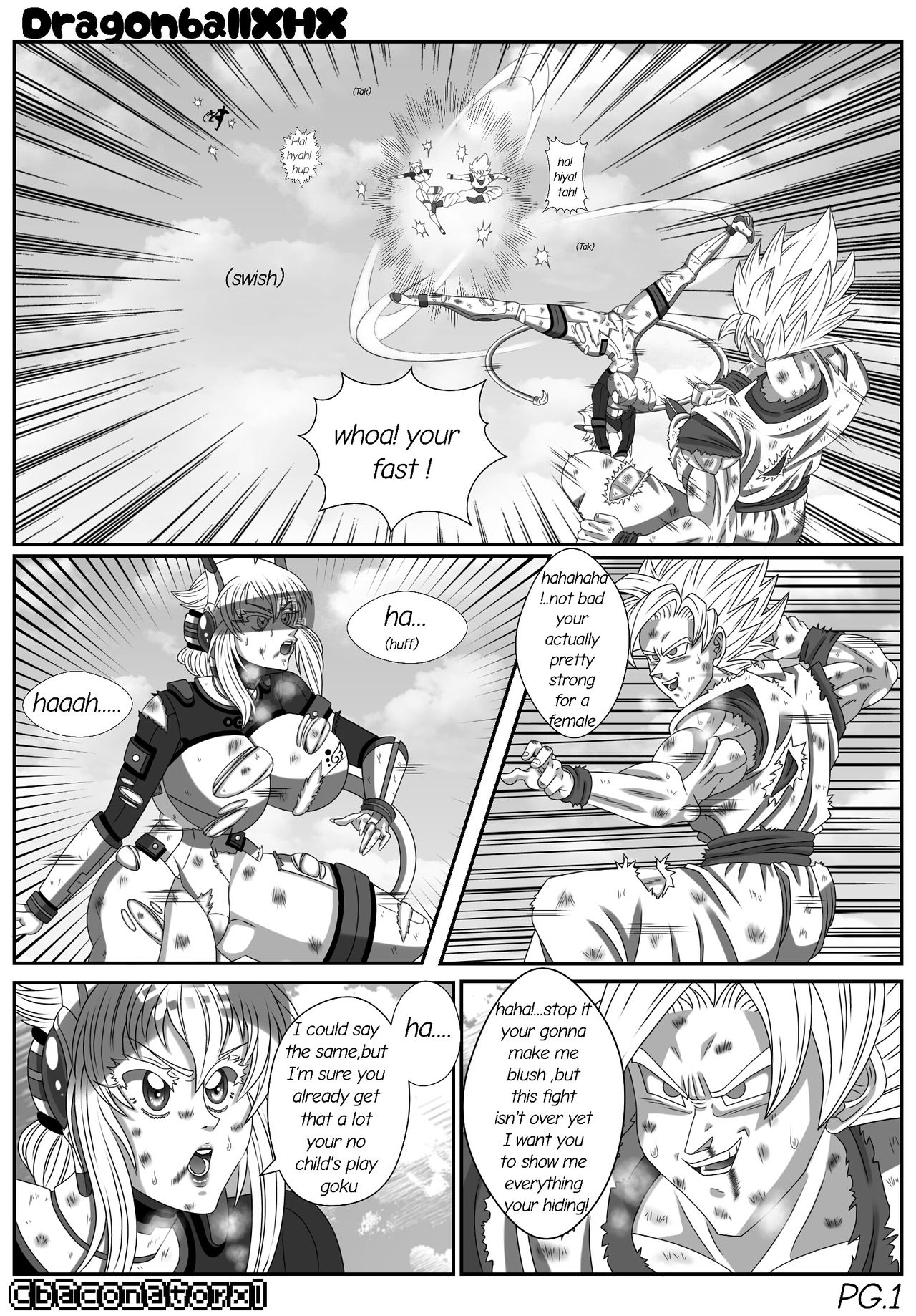Dragon Ball Z XHX(fan fiction parody) [ongoing](English) 2