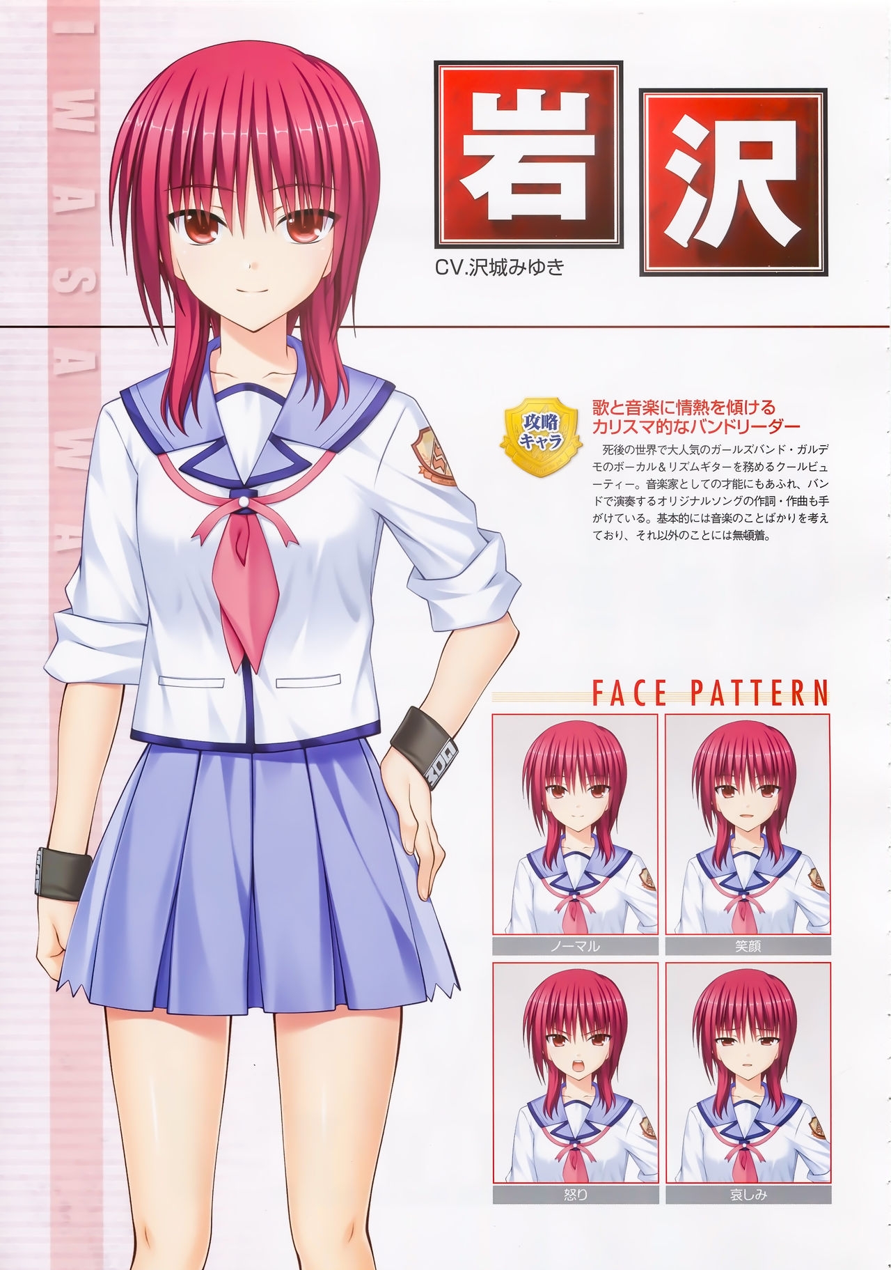 Angel Beats! -1st beat- Perfect Visual Book 13