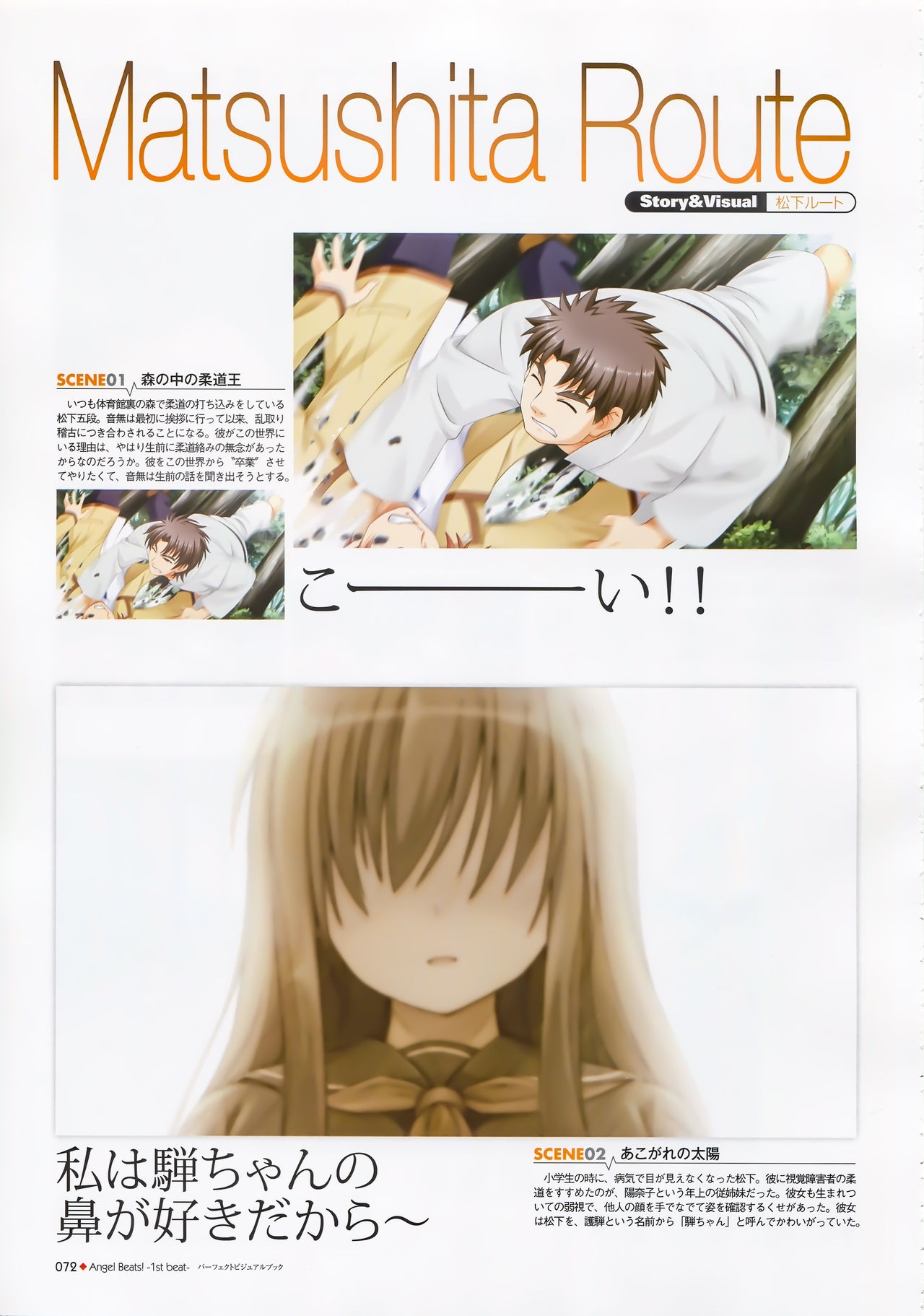 Angel Beats! -1st beat- Perfect Visual Book 71