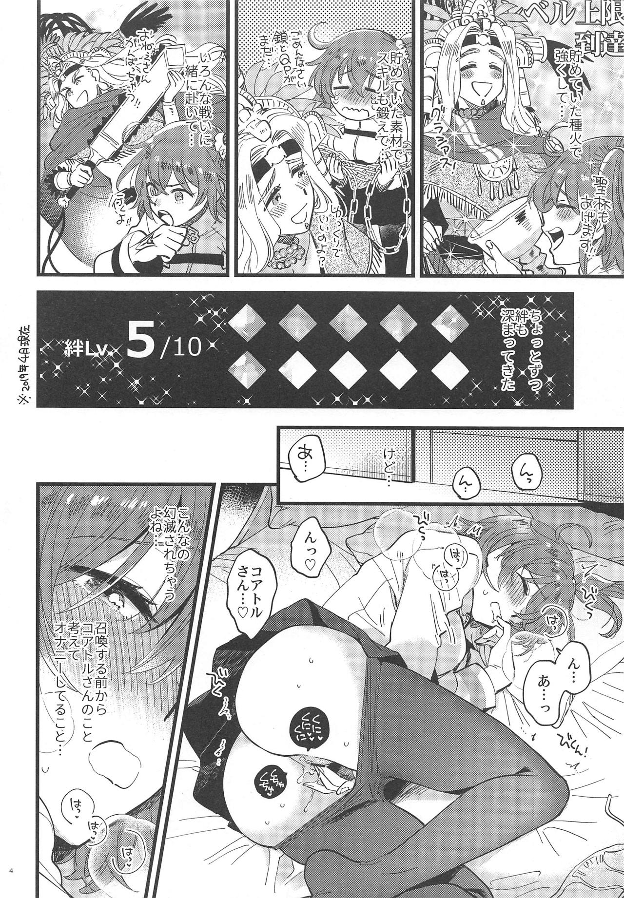 (COMIC1☆15) [Sonotaozey (Yukataro)] Megami-sama ni Yakedo suru hodo Kogasaretai (Fate/Grand Order) 2