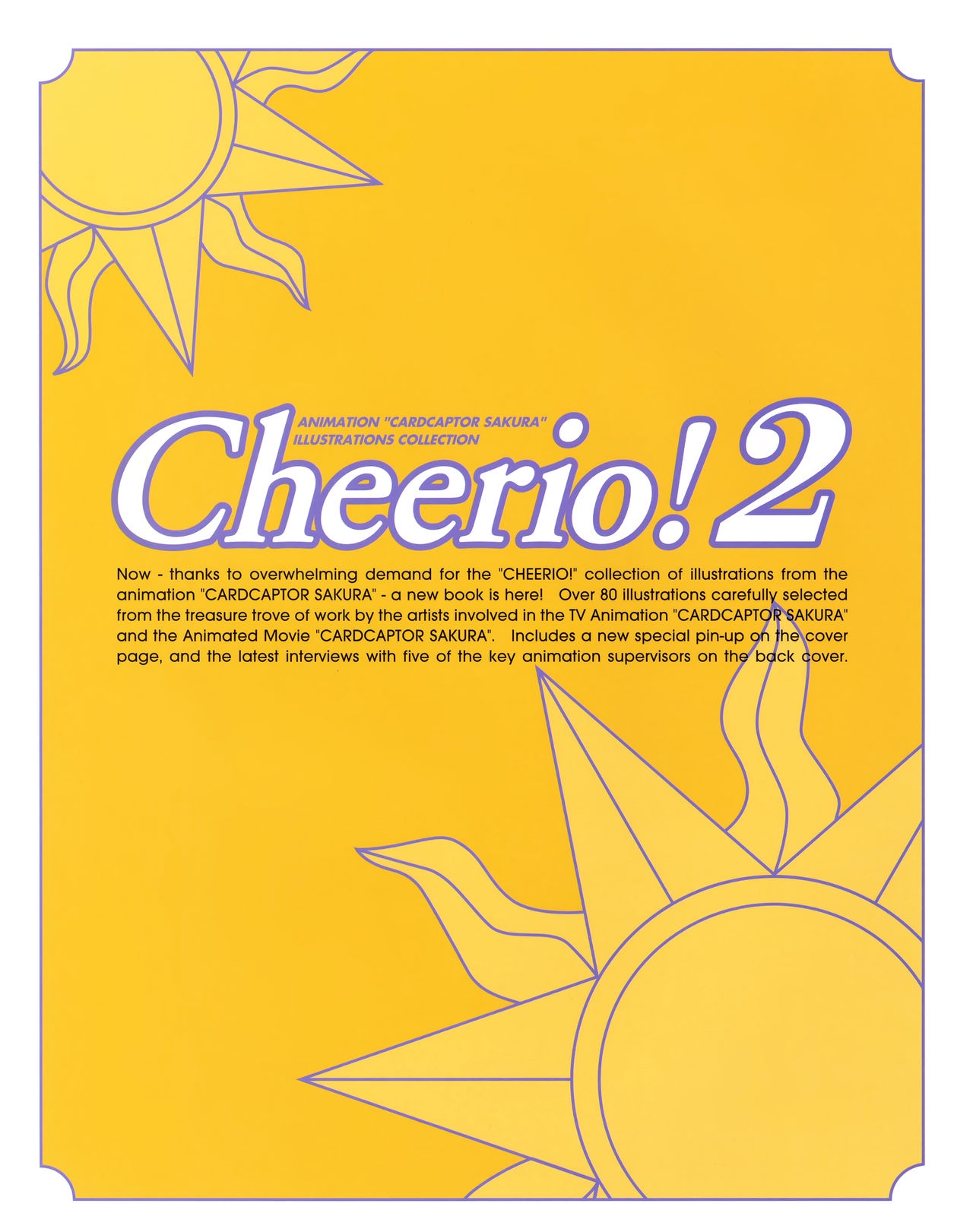 Cheerio! 2 - TV Animation Cardcaptor Sakura Illust Collection 3