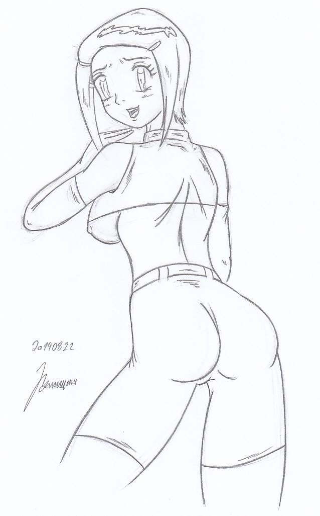 Kari Yagami_digimon Sketches work_2 15
