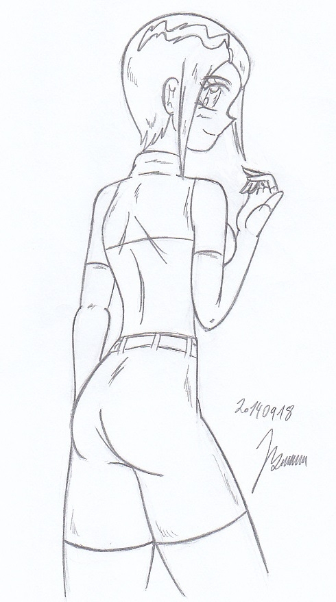 Kari Yagami_digimon Sketches work_2 16