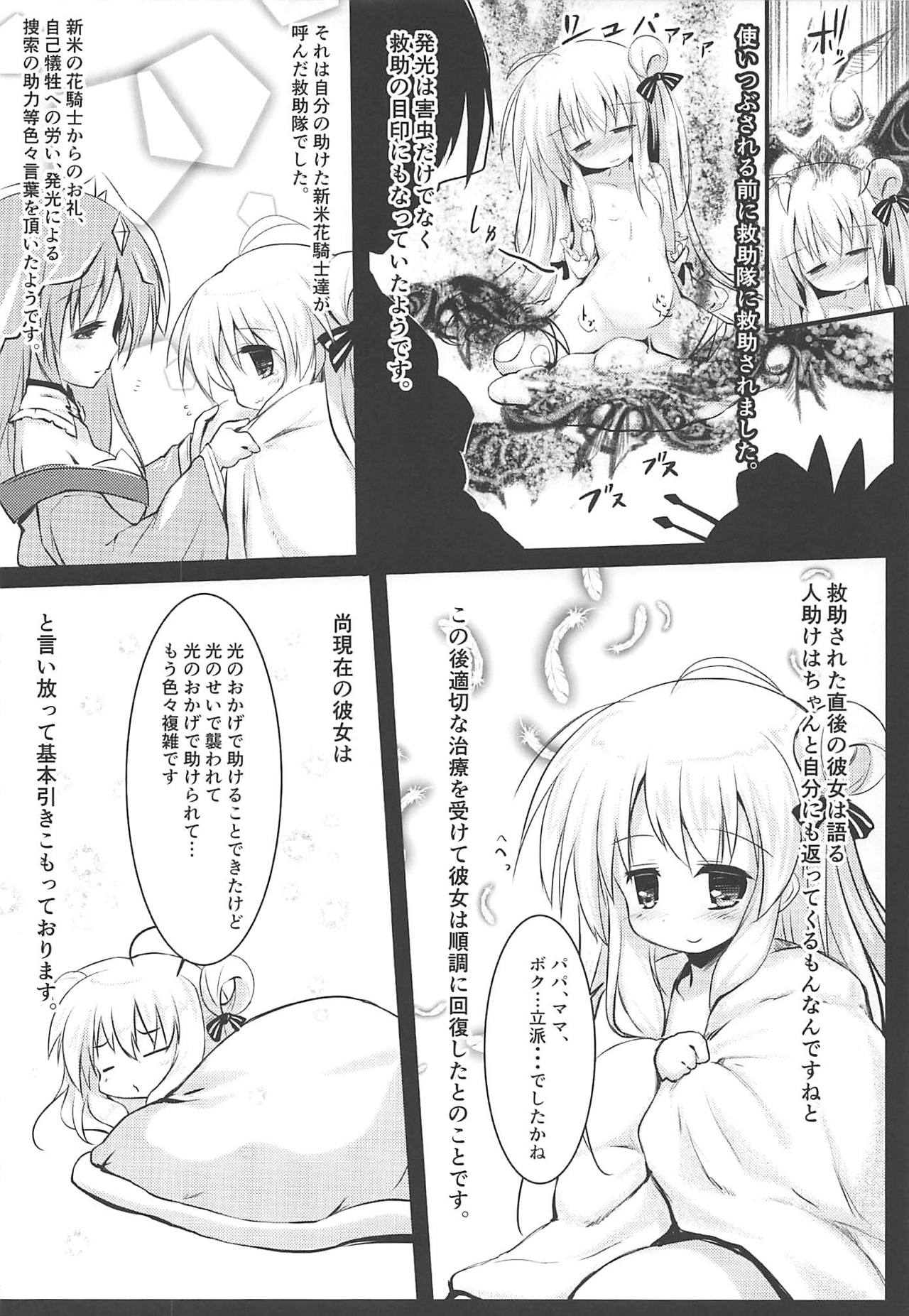 (Jabjab Maidoari! 7) [Suzunaridou (Izumi Yukiru)] Gaichuu Higai Houkokusho File 3 (Flower Knight Girl) 10
