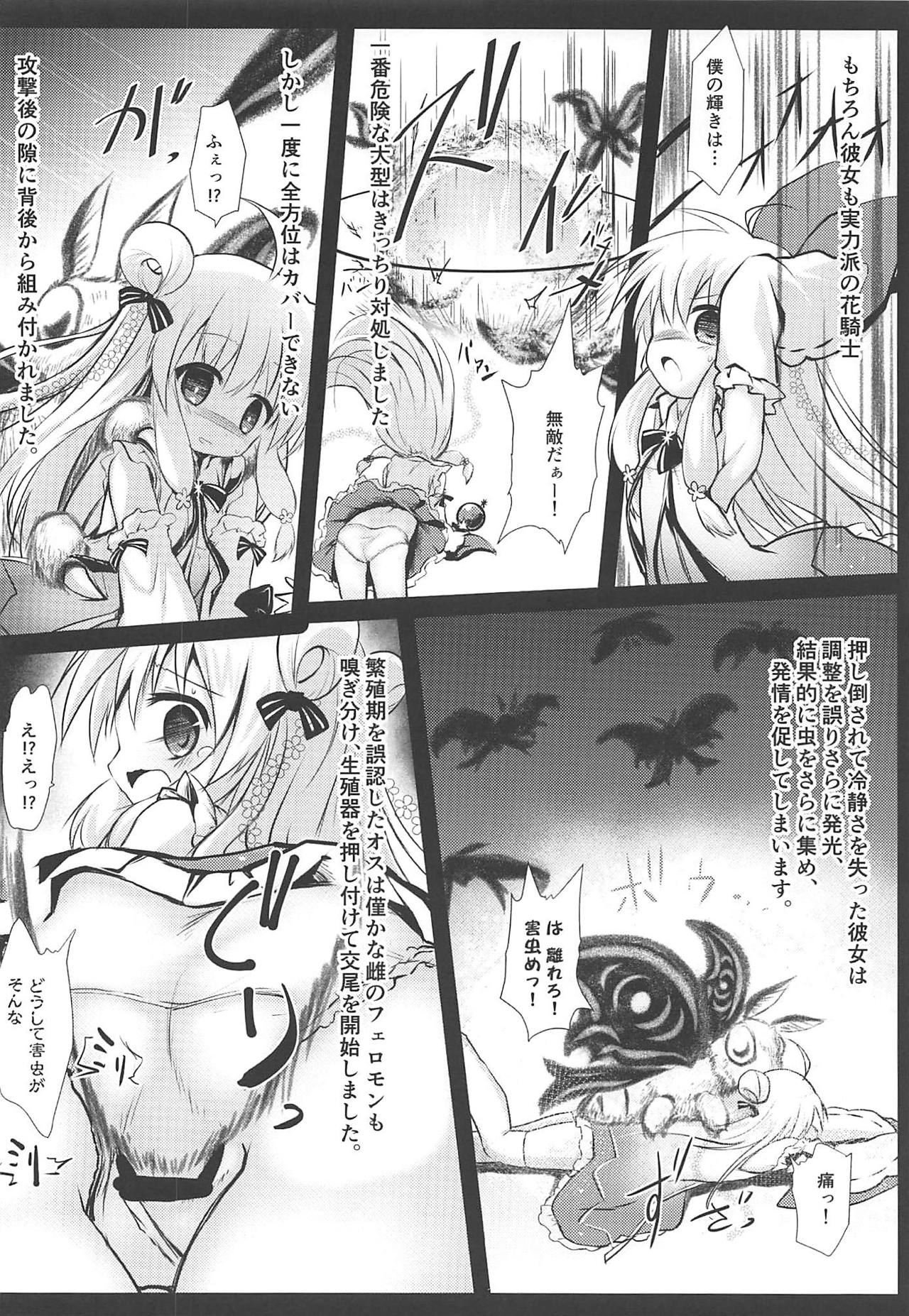 (Jabjab Maidoari! 7) [Suzunaridou (Izumi Yukiru)] Gaichuu Higai Houkokusho File 3 (Flower Knight Girl) 4