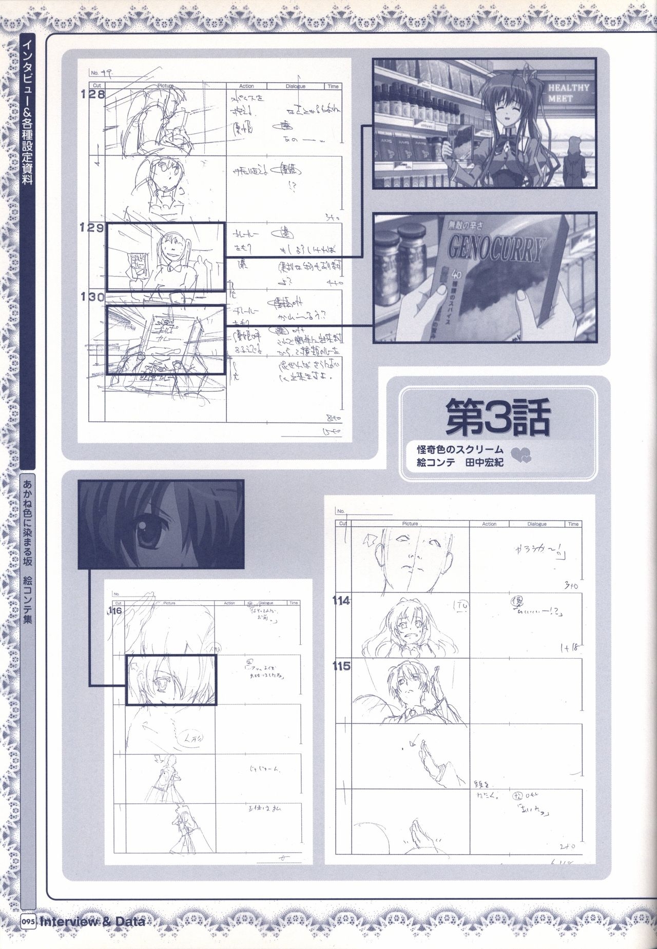 TV ANIME Akaneiro ni Somaru Saka Visual Guide Book 95