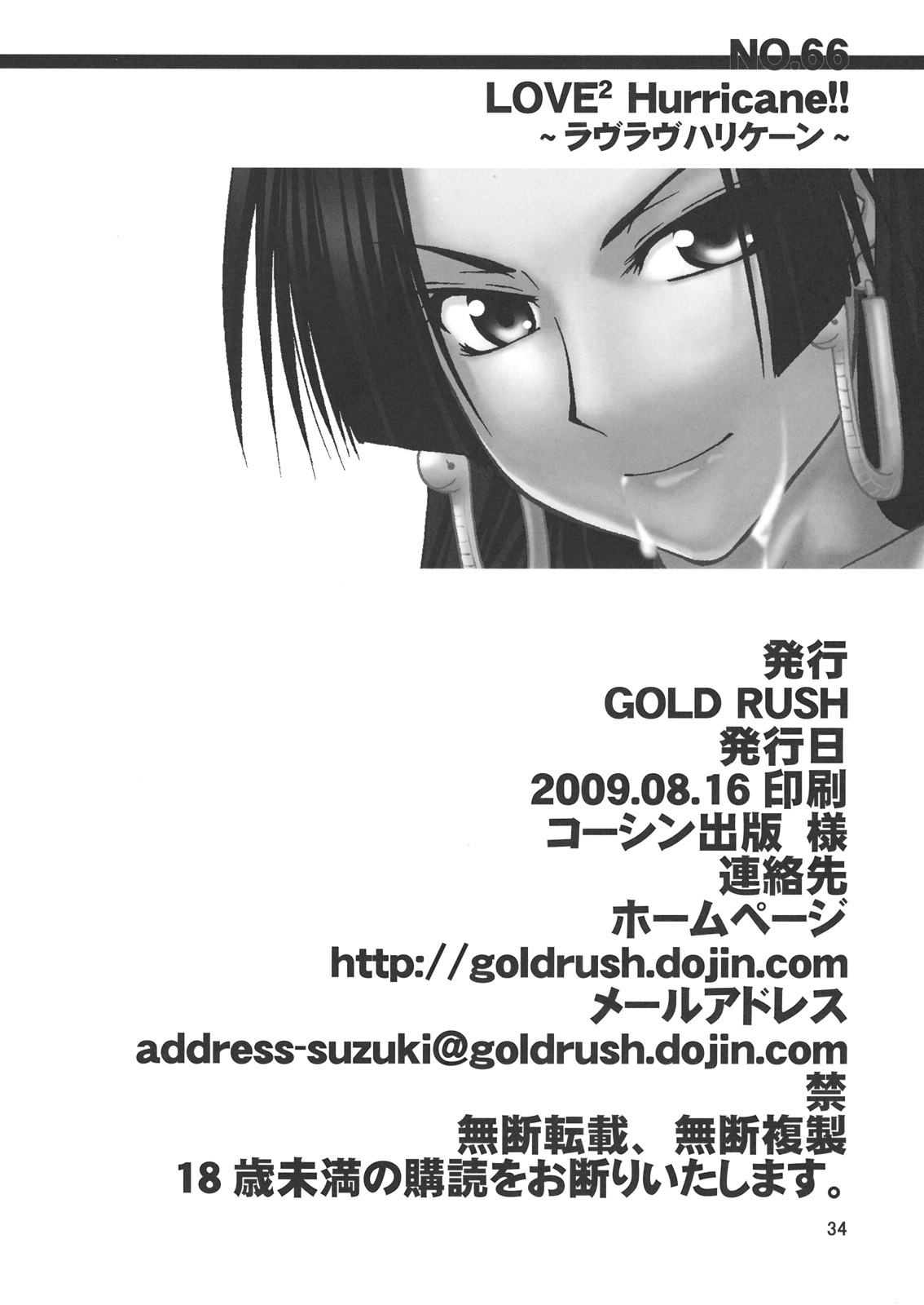 (C76) [GOLD RUSH (Suzuki Address)] Love² Hurricane!! (One Piece) 31