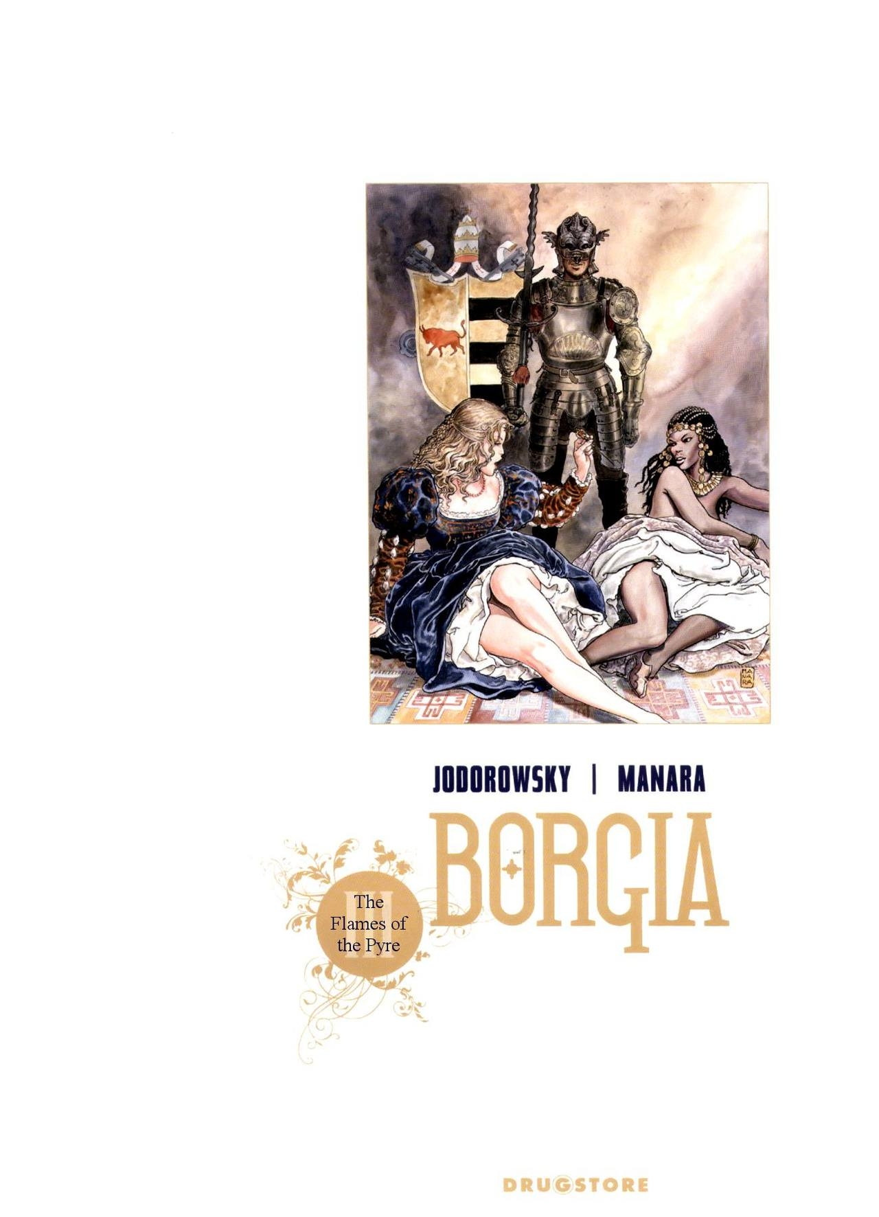 [Alejandro Jodorowsky & Milo Manara] Borgia #3 - The Flames of the Pyre [English] 1