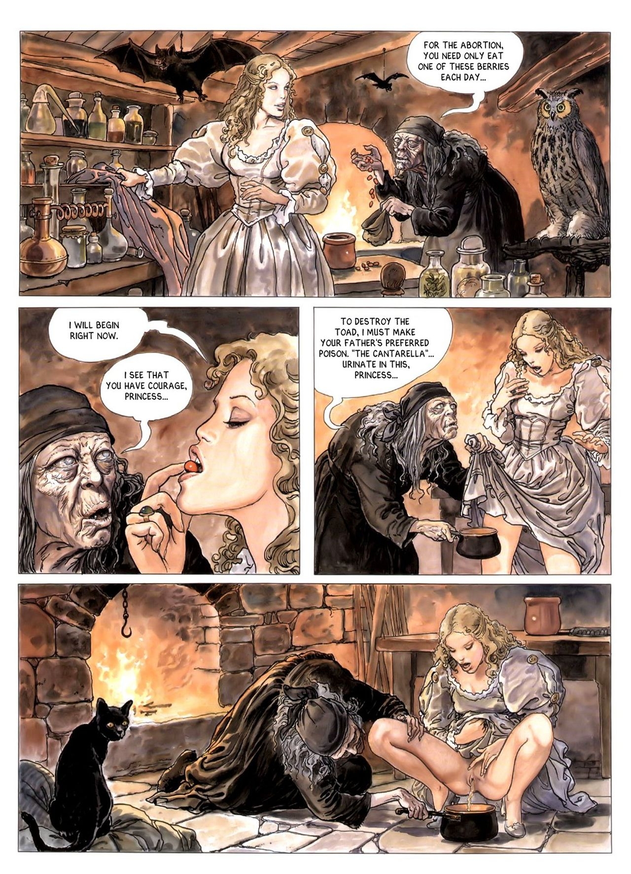 [Alejandro Jodorowsky & Milo Manara] Borgia #3 - The Flames of the Pyre [English] 28