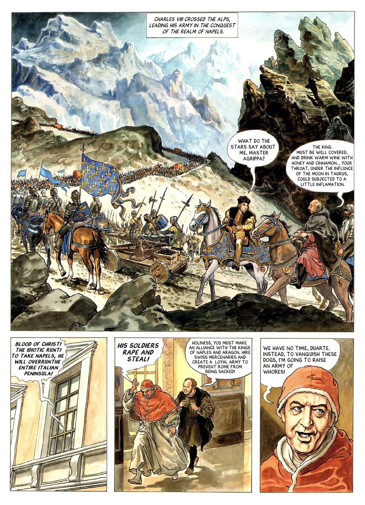 [Alejandro Jodorowsky & Milo Manara] Borgia #3 - The Flames of the Pyre [English] 40