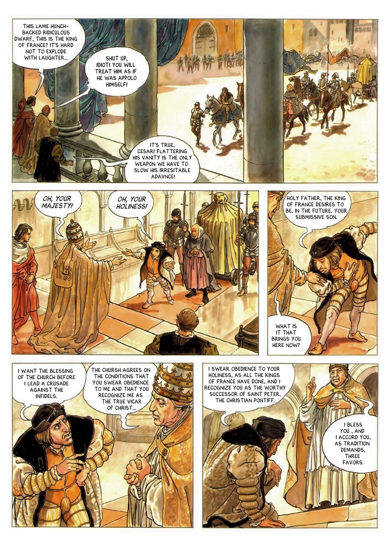 [Alejandro Jodorowsky & Milo Manara] Borgia #3 - The Flames of the Pyre [English] 42