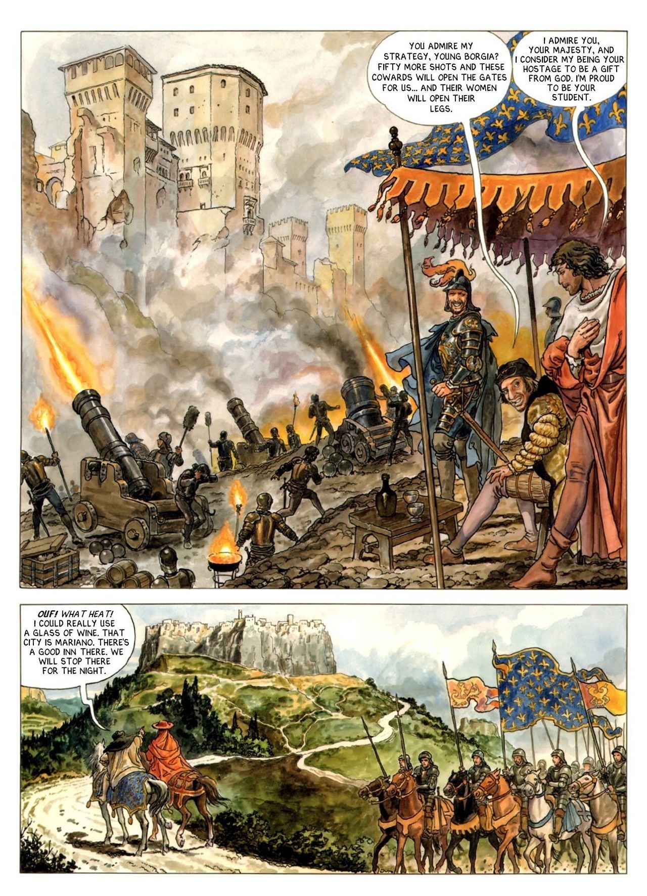[Alejandro Jodorowsky & Milo Manara] Borgia #3 - The Flames of the Pyre [English] 46