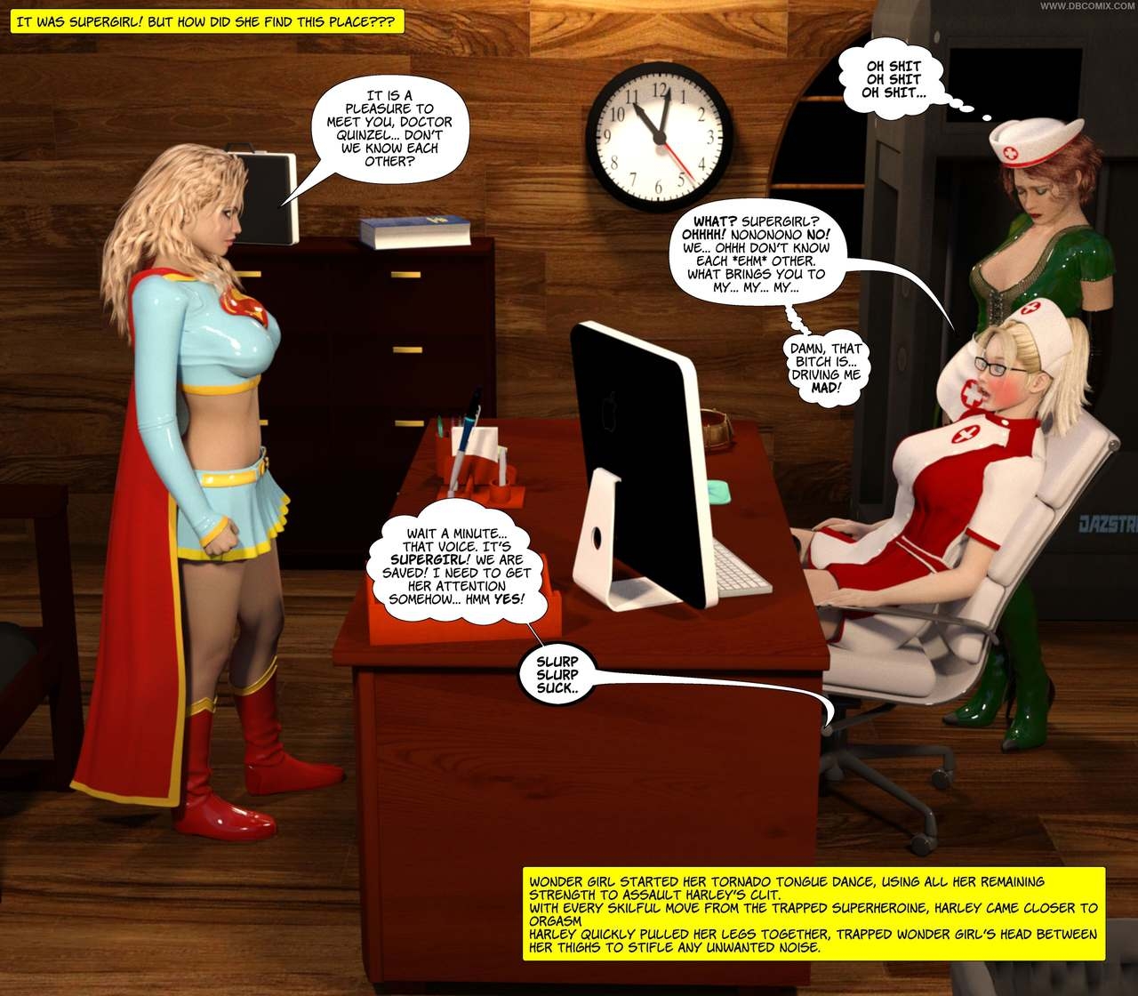 [DBComix] New Arkham for Superheroines 5 - All Work and No Play 64